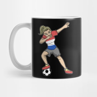 Soccer Netherlands Soccer Player Girls Mug